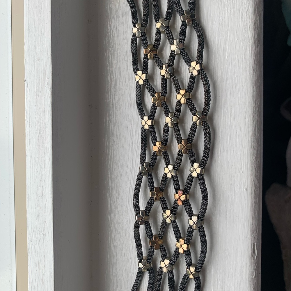 Metal and Trigold Bracelet